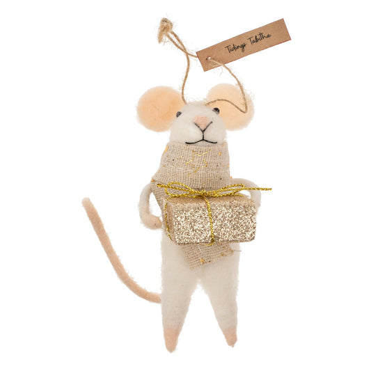 F61 - Tidings Tabitha Mouse Ornament