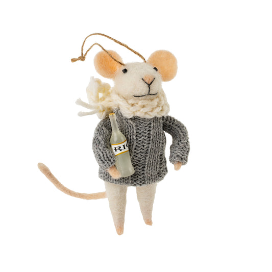 F14 - Lush Loretta Mouse Ornament
