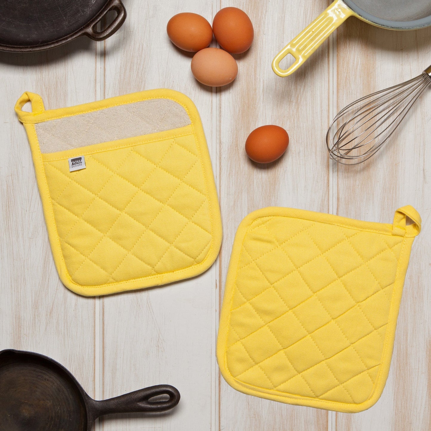 Superior Lemon Yellow Potholder