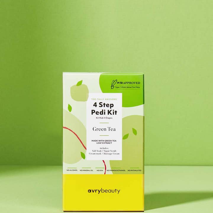 4 Step Pedi Kit - Green Tea