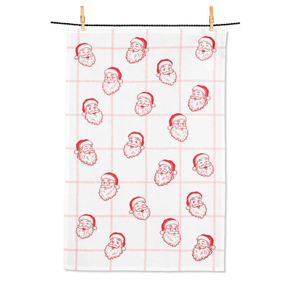 Vintage Santa Kitchen Towel