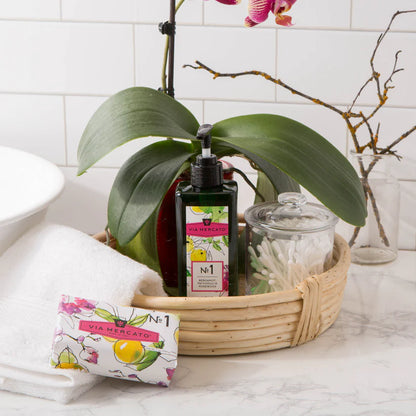 Via Mercato No.1 Soap - Bergamot Patchouli + Rosewood Soap