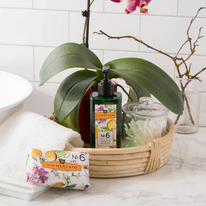 Via Mercato No.6 Soap - Fig Orange Blossom + Cedarwood