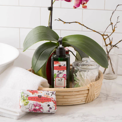 Via Mercato No.7 Soap - Peach Fig Blossom + Rose