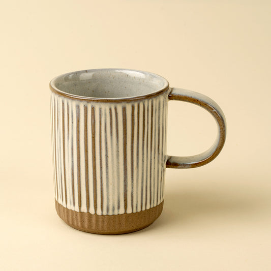 Luca Crafted Mug Stripe