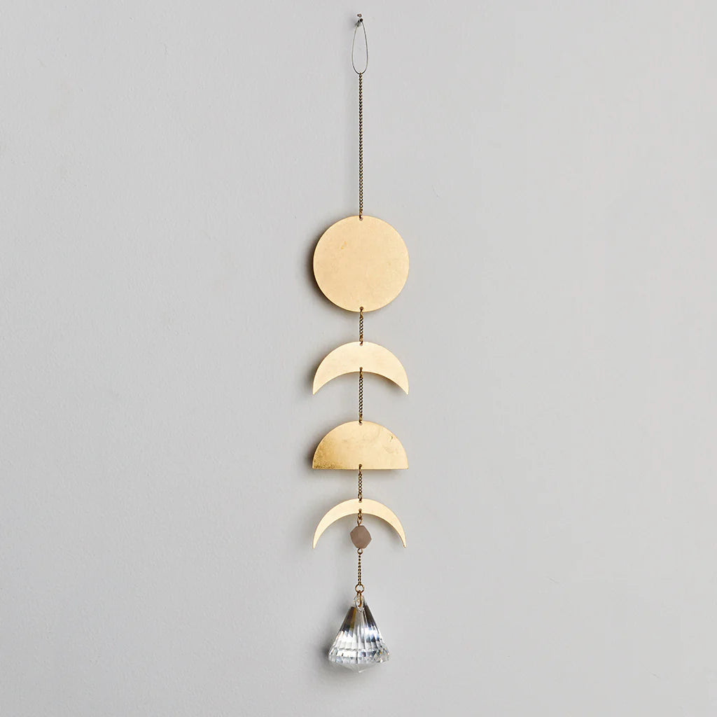 Suncatcher - Moon Phase/Moonstone