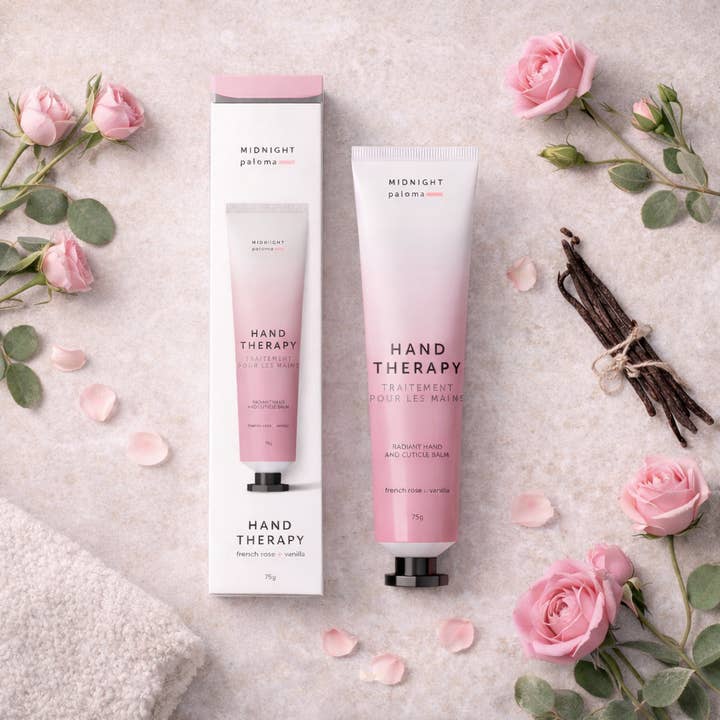 Hand Therapy Hand Cream - French Rose + Vanilla