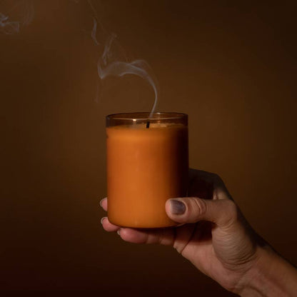 The Professor Glass Candle