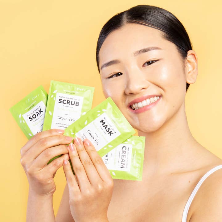 4 Step Pedi Kit - Green Tea