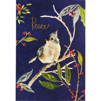 Evening Songbird Holiday Half Boxed Cards