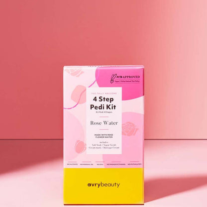 4 Step Pedi Kit - Rose Water
