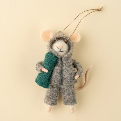 Athleisure Alex Mouse Holiday Ornament