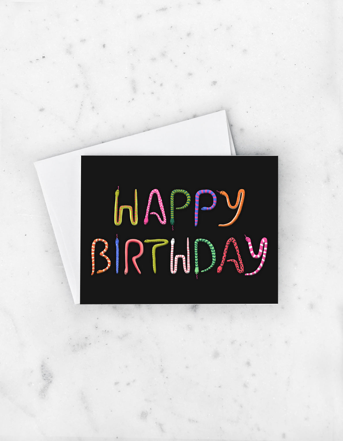 Birthday Snakes Card