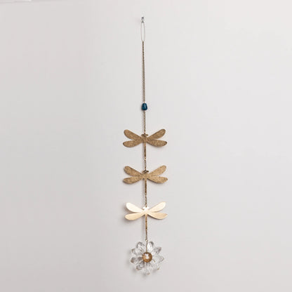 Suncatcher - Dragonfly  / Blue Apatite
