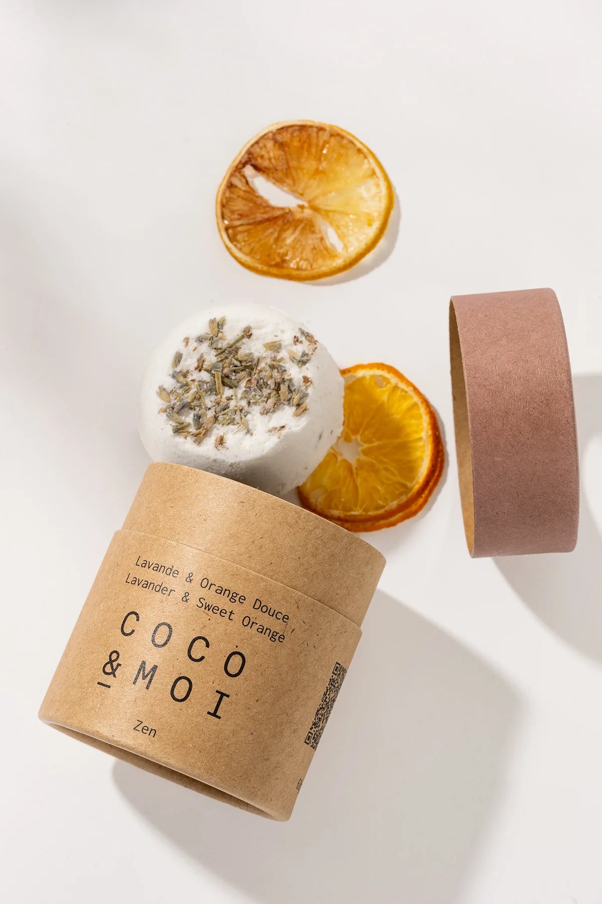 Lavender + Sweet Orange Bath Bomb