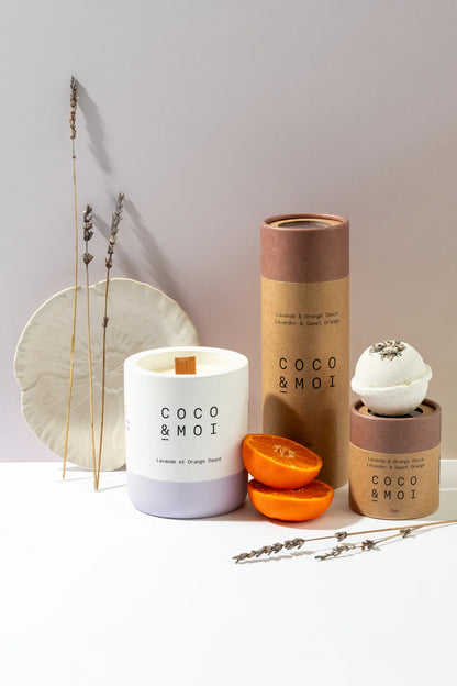 Lavender + Sweet Orange Candle