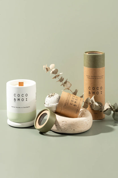 Peppermint + Eucalyptus Candle