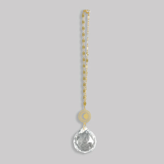 Pocket Suncatcher Radiating Moon