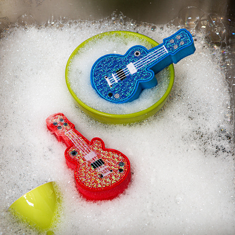 Guitar Scrub Sponges