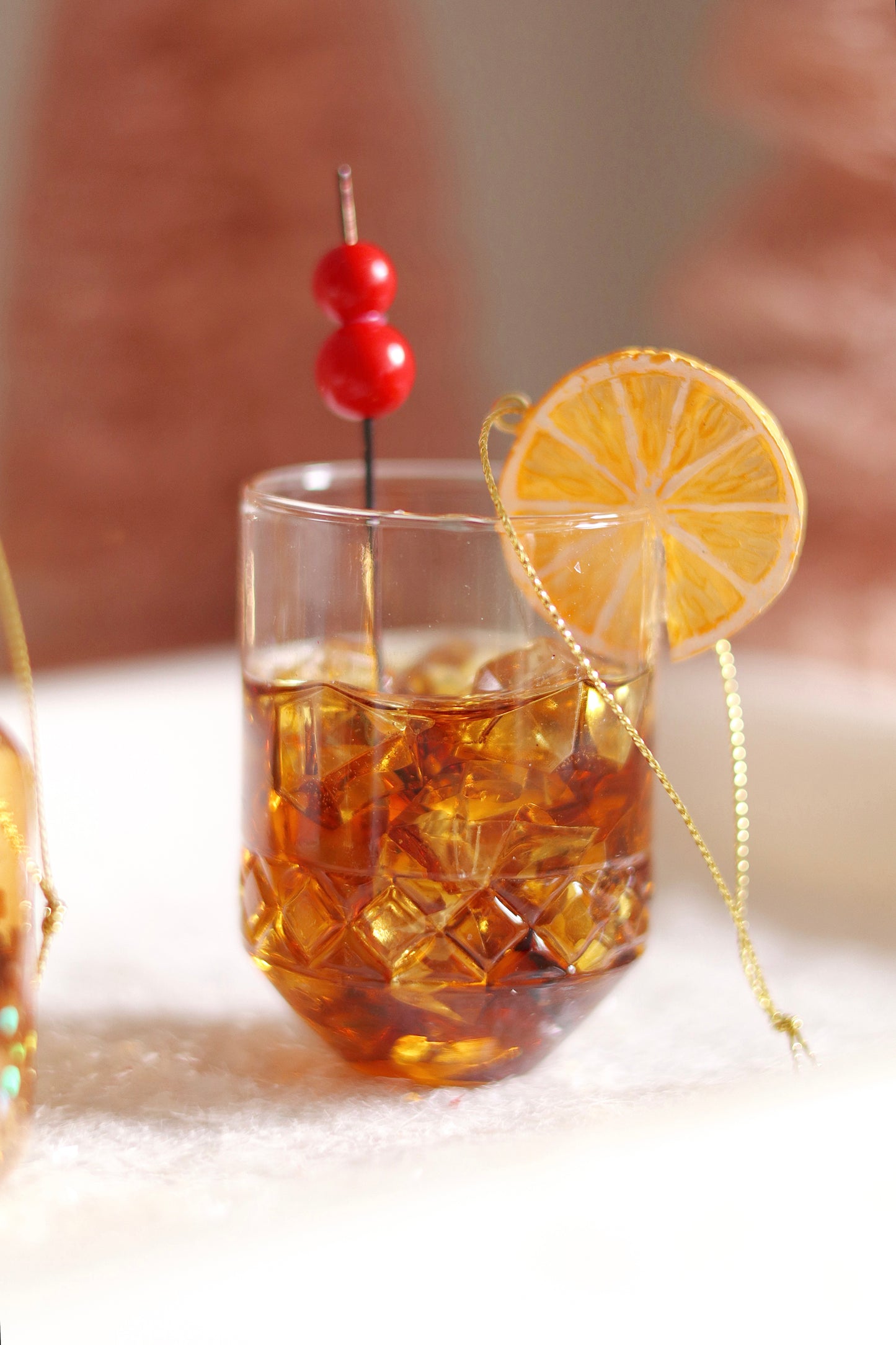 Christmas Cocktail Holiday Ornament