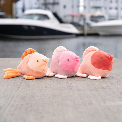 Coral Orange Plush Toy