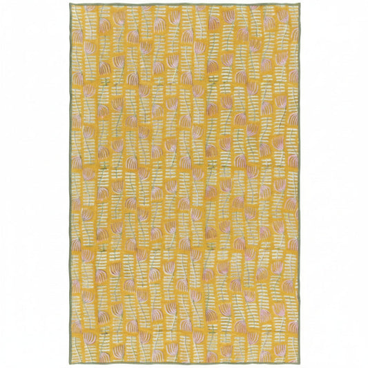 Venus Block Print Dishtowel