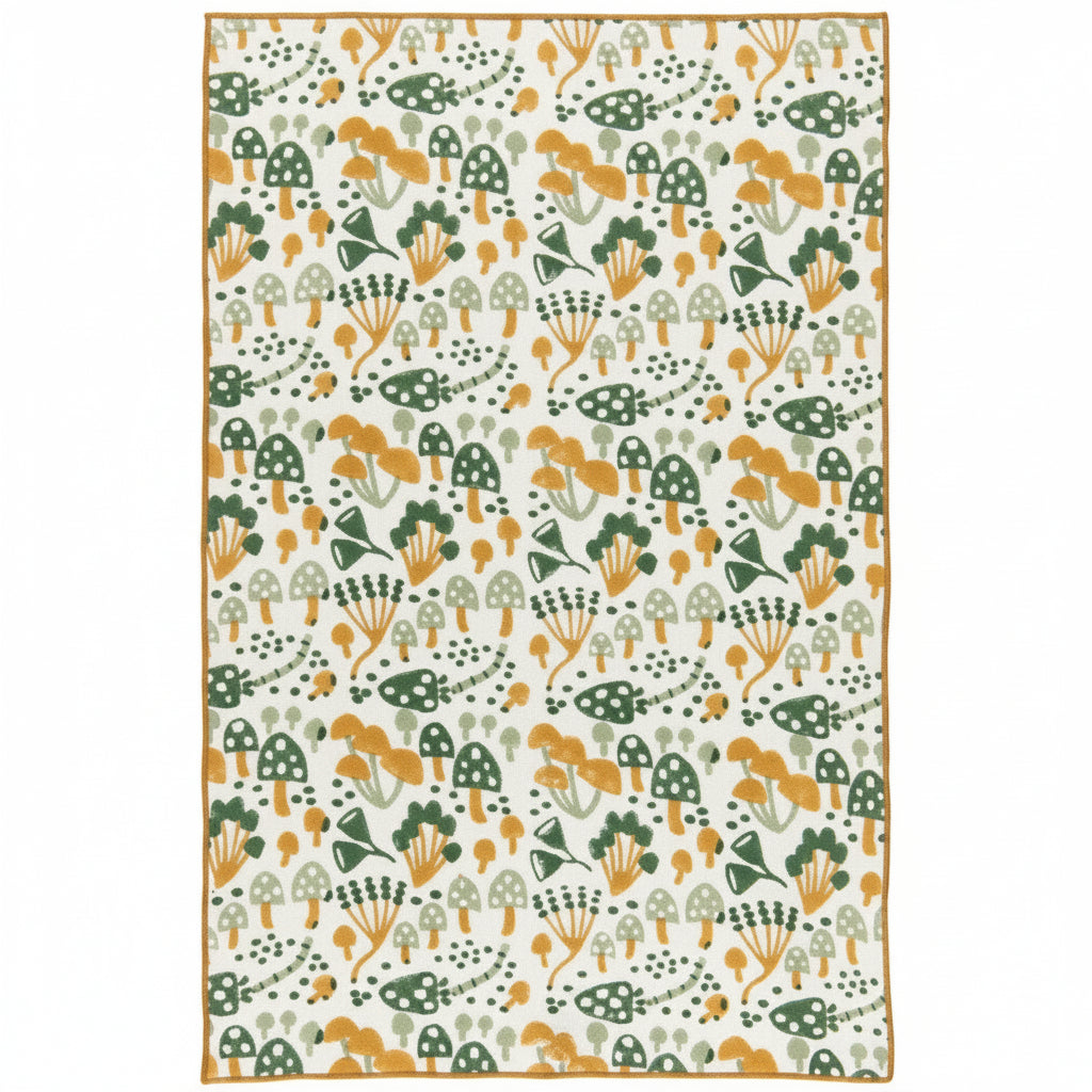 Wildgrove Block Print Dishtowel