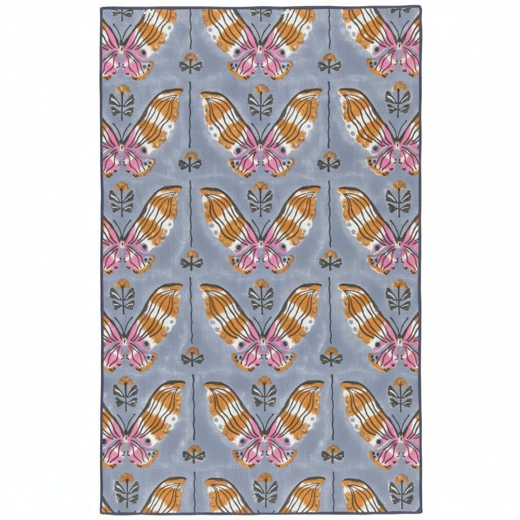 Aurora Block Print Dishtowel