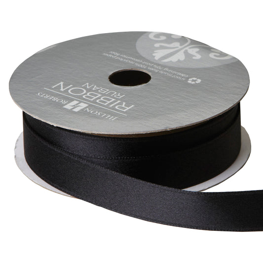 Fancy Satin Ribbon 5/8" Black