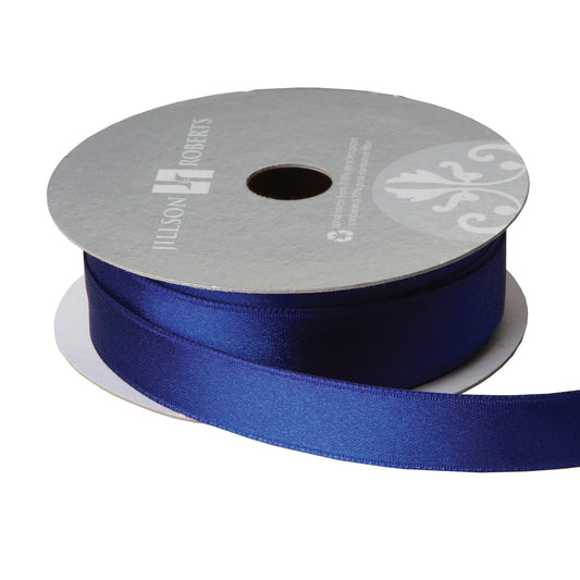 Fancy Satin Ribbon 5/8" Navy