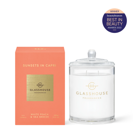 Sunsets In Capri Candle