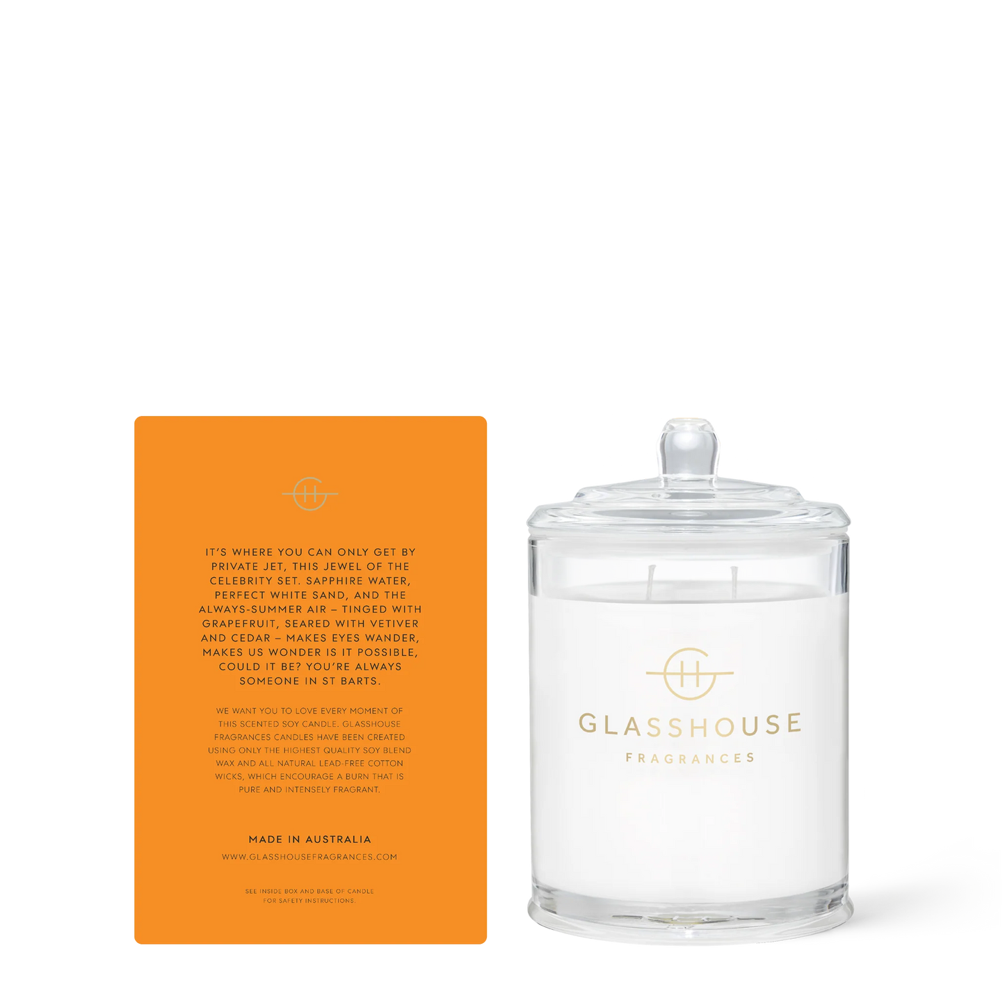 St Barts Bronze Candle