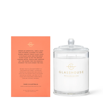 Sunsets In Capri Candle