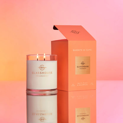 Sunsets In Capri Candle