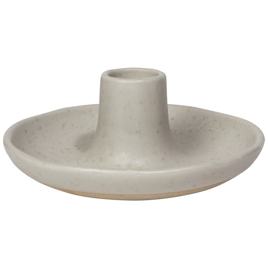 Lumina Gray Candle Holder