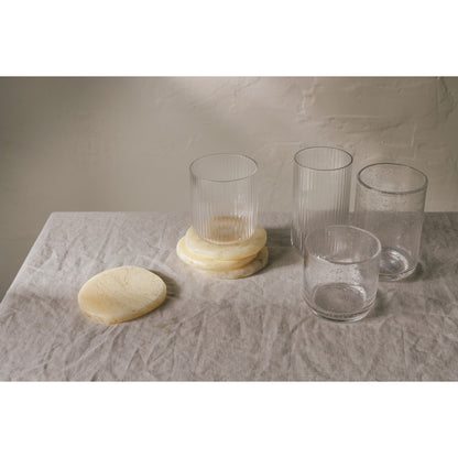 Ivory Resin Coaster Set of 4