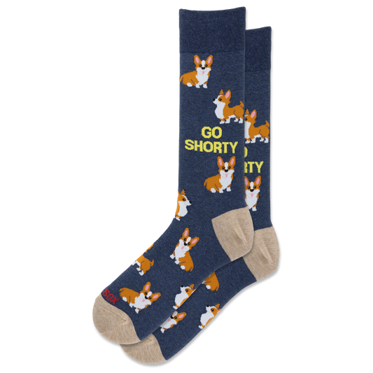 Go Shorty Men's Crew Socks