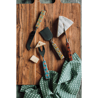 Mosaic Cheese Knives Set of 4