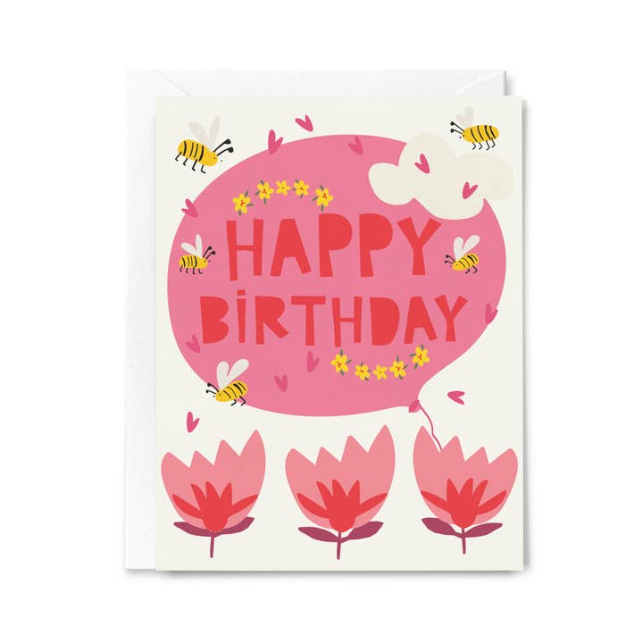 Happy Birthday Balloon Card