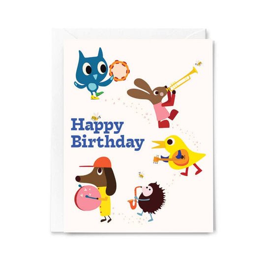 Happy Birthday Band Card