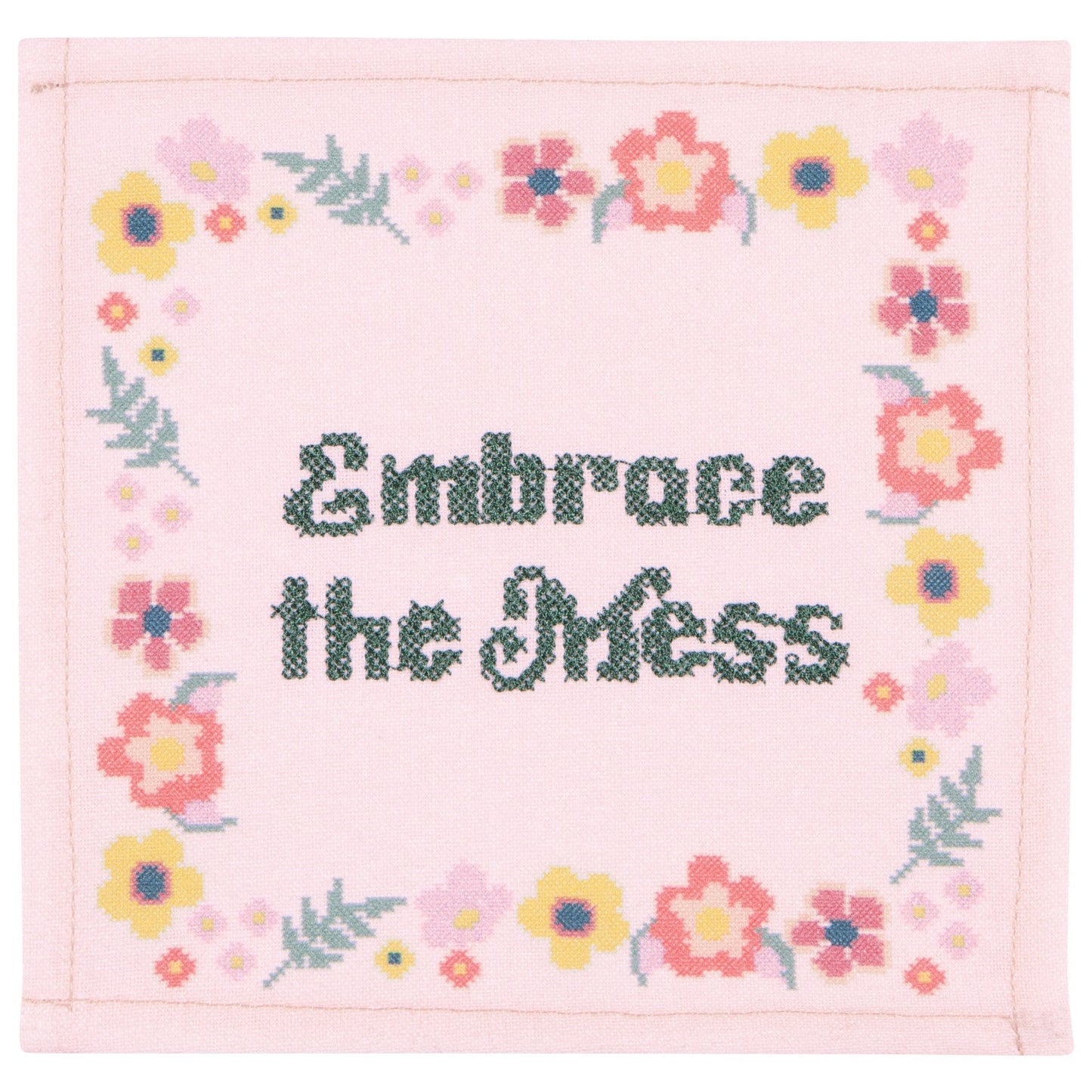 Kitsch Stitch Cocktail Napkins Set of 4 Assorted