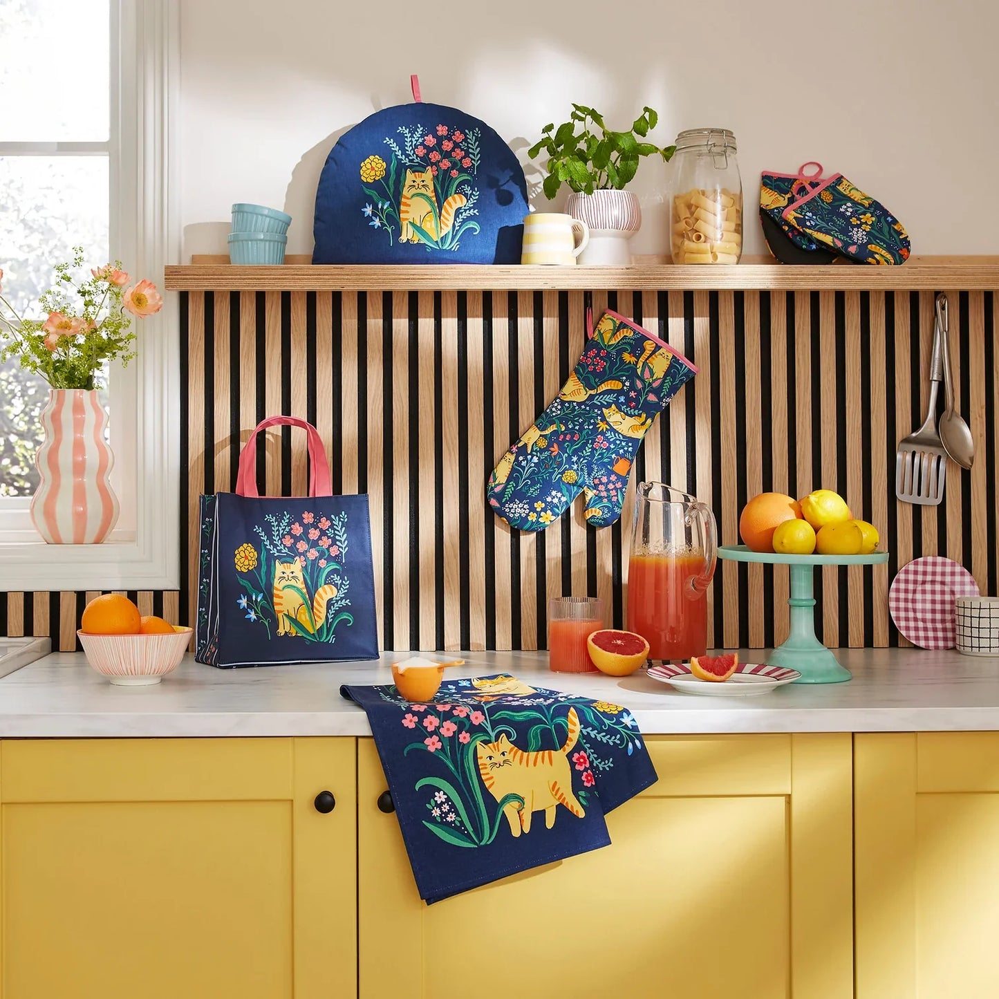 Marmalade Meadow Cotton Tea Towel