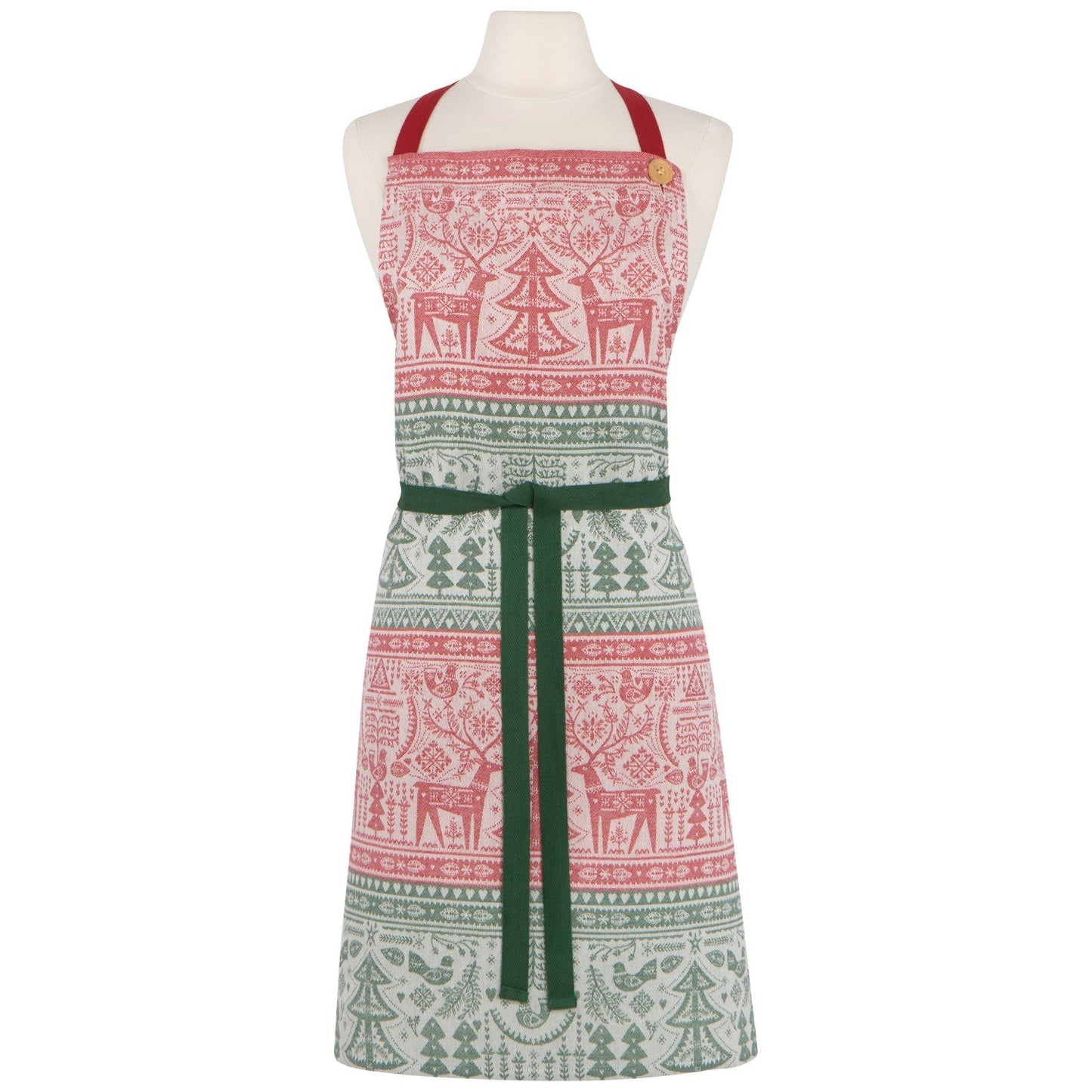Folk Forest Jacquard Apron