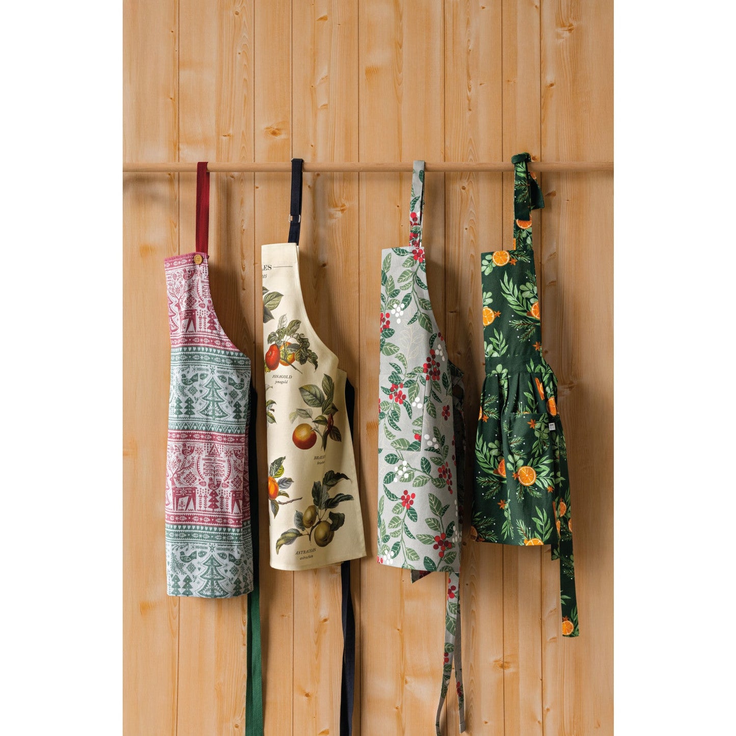 Folk Forest Jacquard Apron
