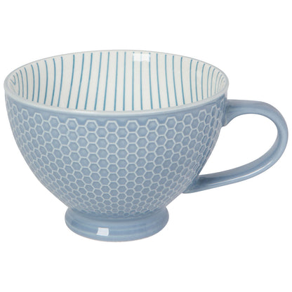 Slate Blue Latte Mug 14 oz
