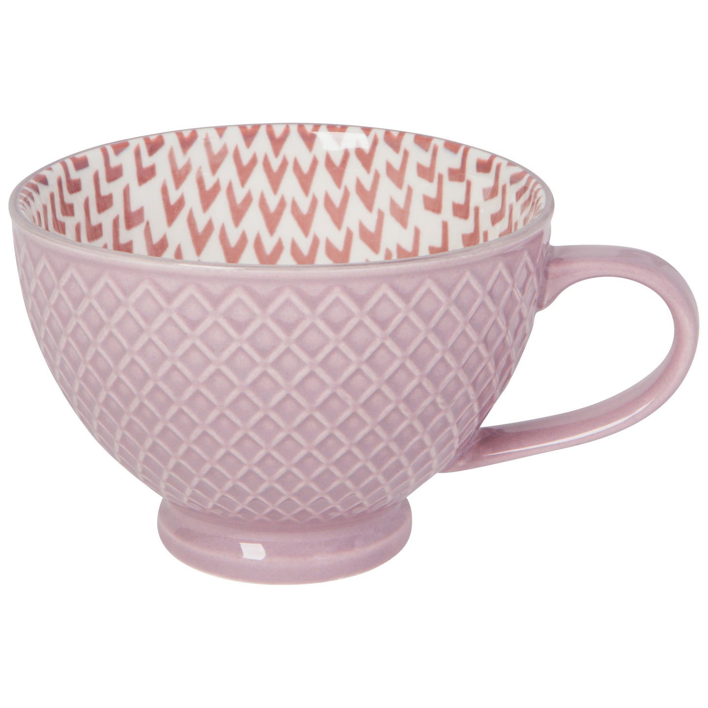 Mauve Latte Mug 14 oz