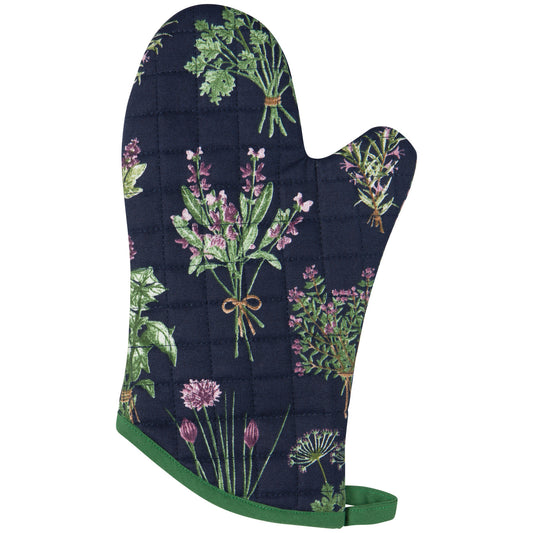 Fresh Herbs Oven Mitts Set of 2