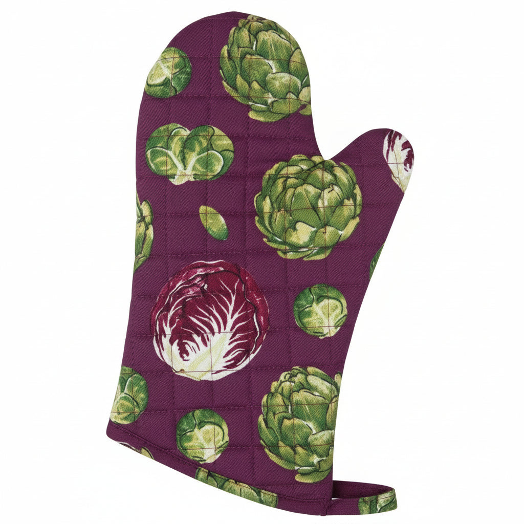 Artichoke Oven Mitt Set of 2
