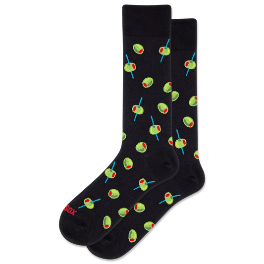 Olives Men's Crew Socks
