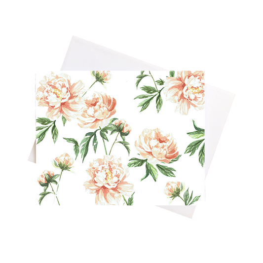 Peony Pattern Card